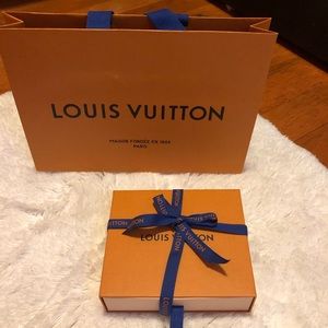 Louis Vuitton Shopping Bag, Box and Ribbon.